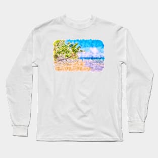 Tropical Island Long Sleeve T-Shirt